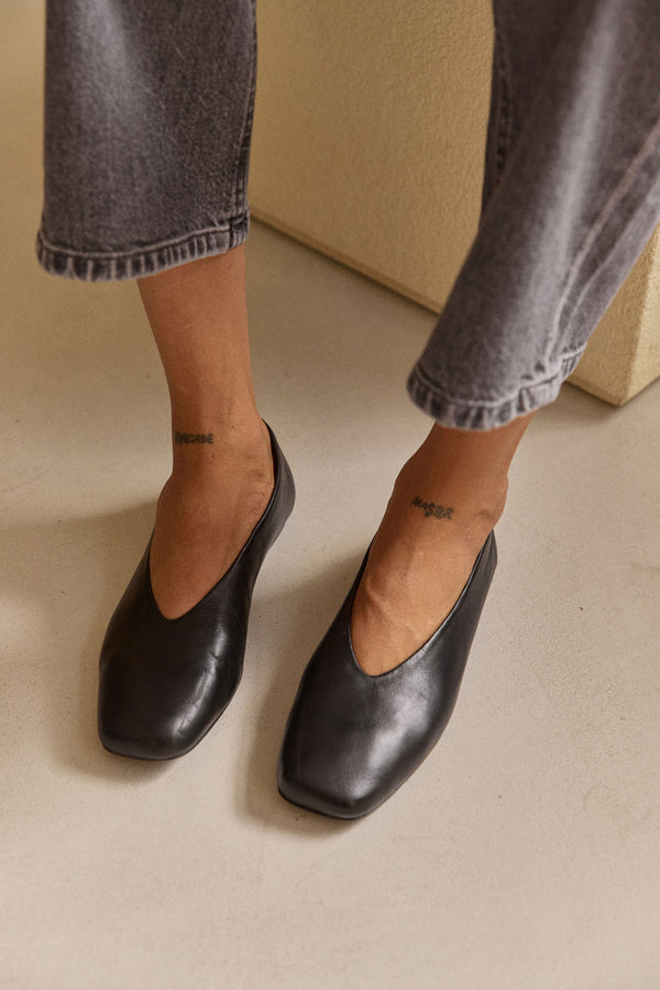 Ballerines Gabrielle noir