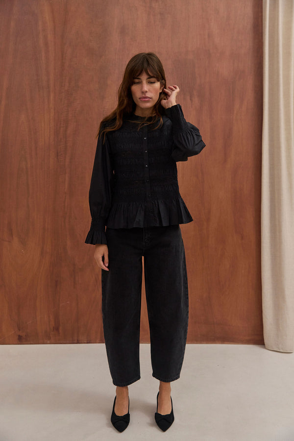 Blouse Clémentine noire