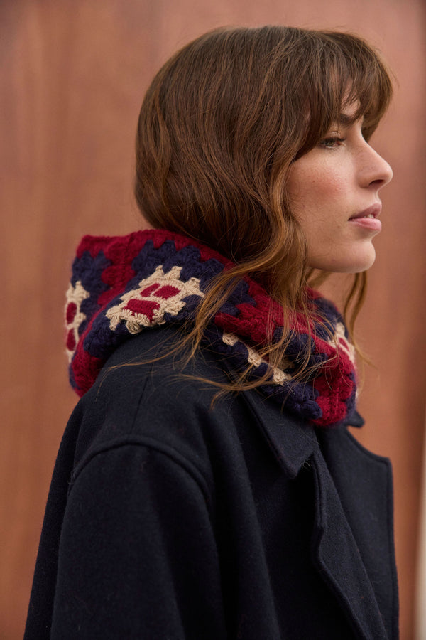 Cagoule Marta bordeaux