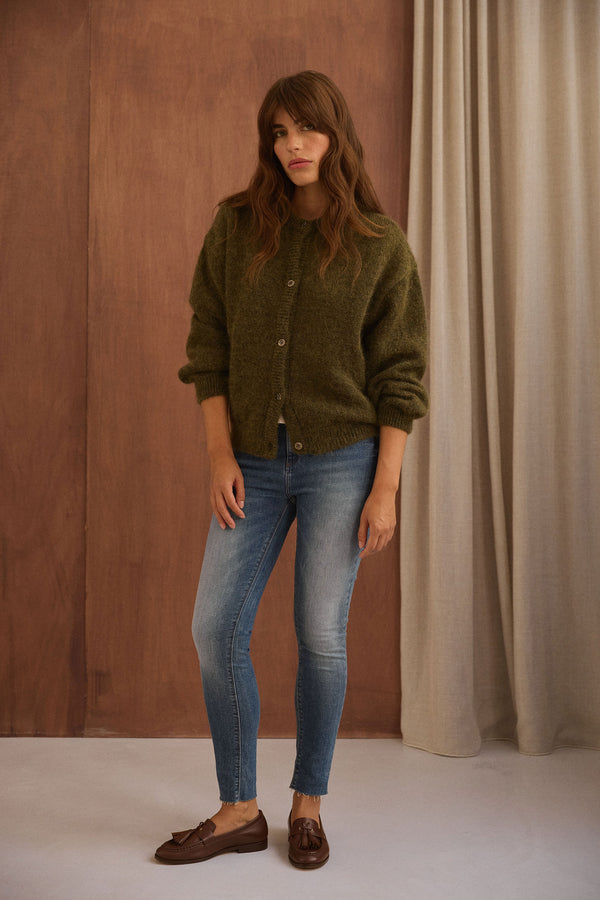 Cardigan Hortense kaki