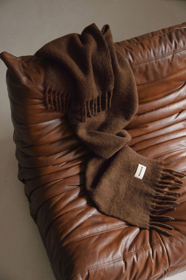 Écharpe Laetitia chocolat