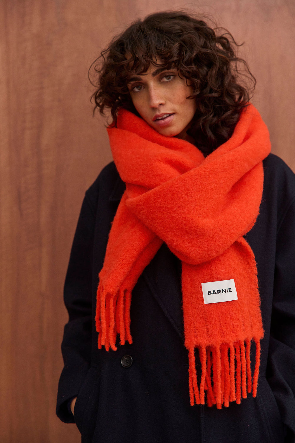 Écharpe Laetitia orange