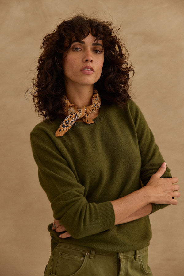 Foulard Isaline camel