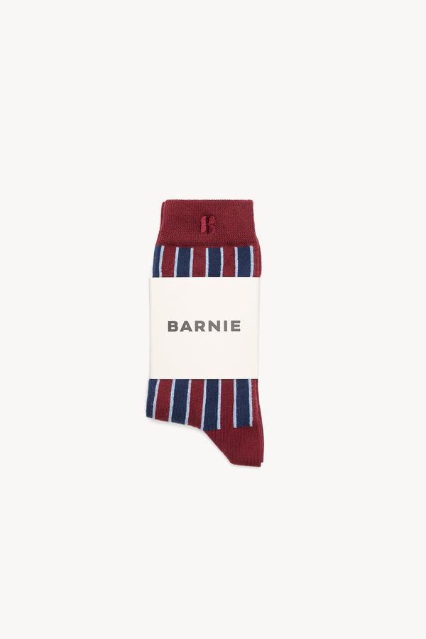 Chaussettes Berthe bordeaux