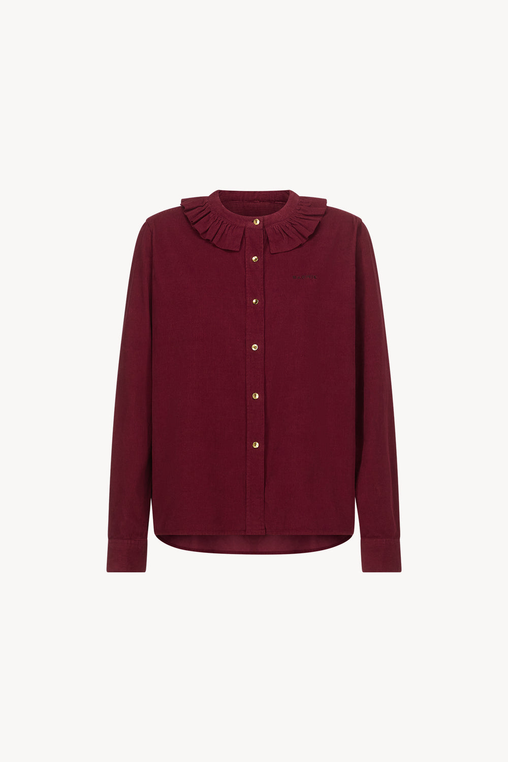 Chemise Amelia bordeaux