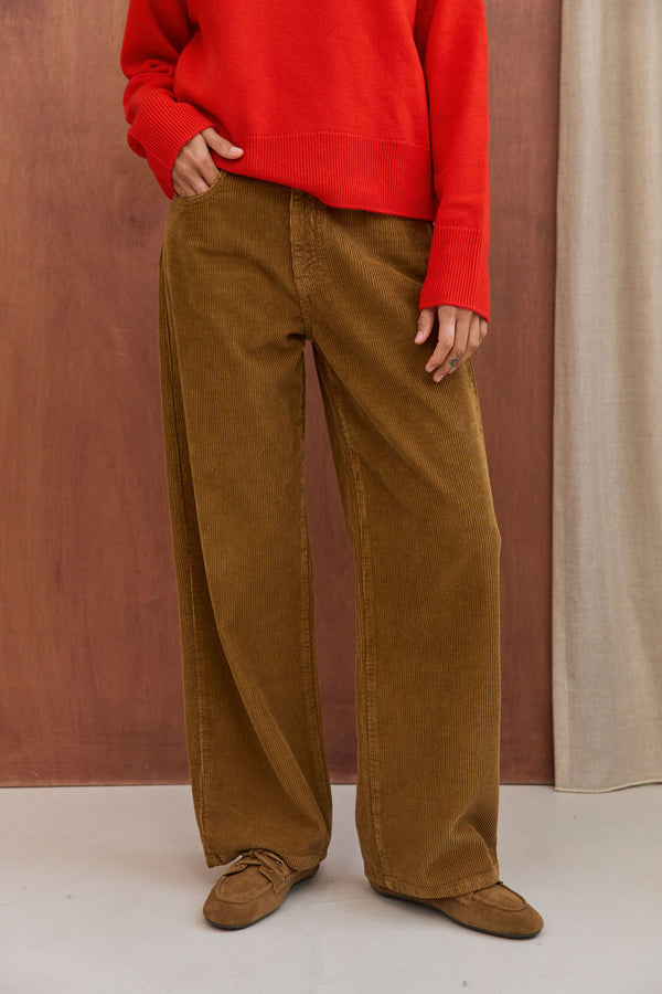 Pantalon Basile camel