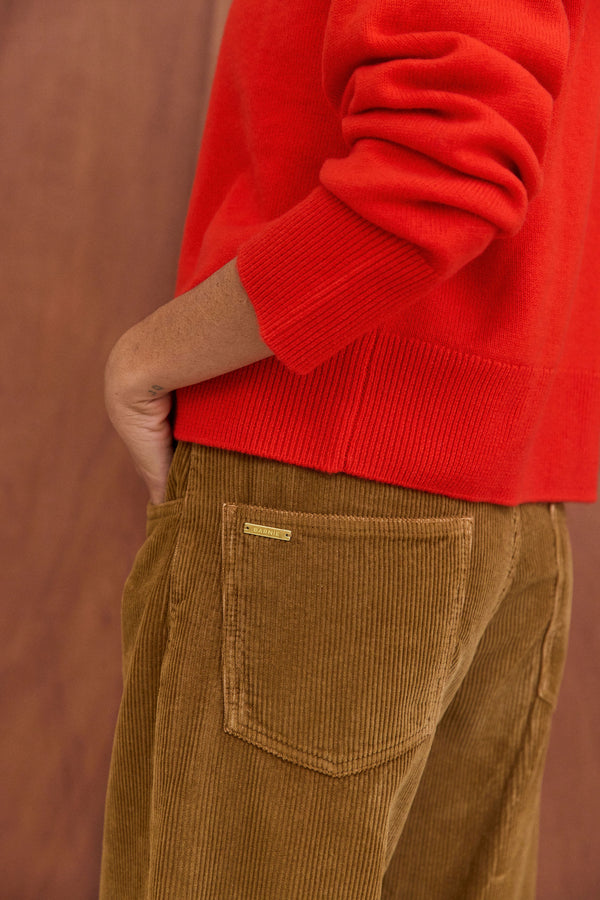 Pantalon Basile camel