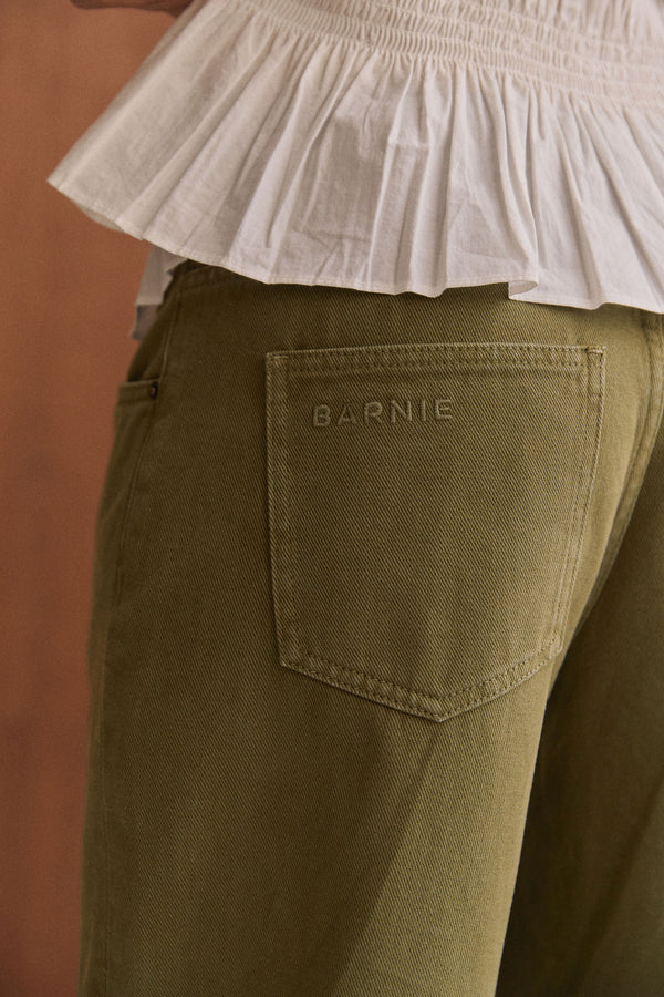 Pantalon balloon Louis kaki