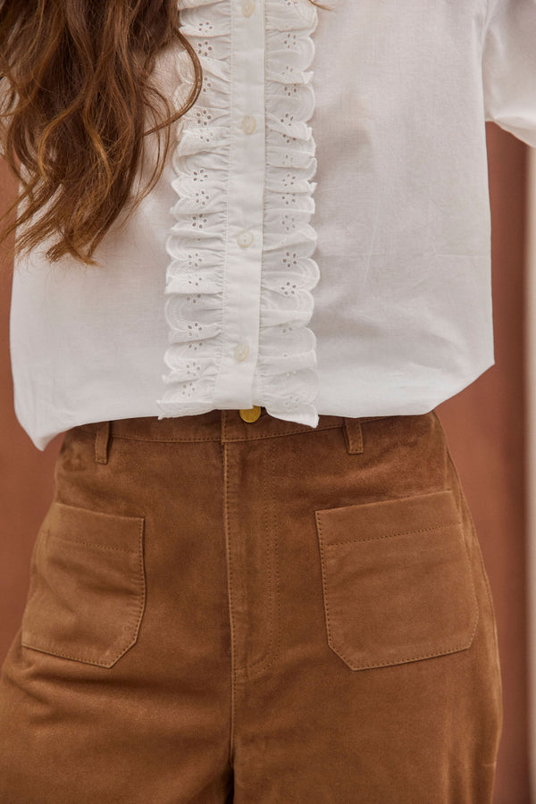 Pantalon Sofia camel