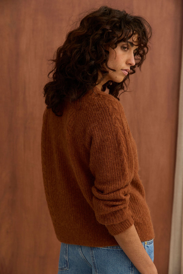 Pull Juliette noisette