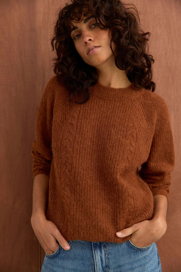 Pull Juliette noisette