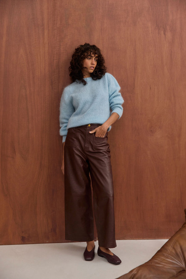 Pull Stockholm bleu glacé