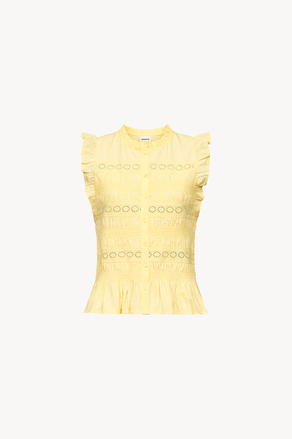 Emilie yellow butter blouse