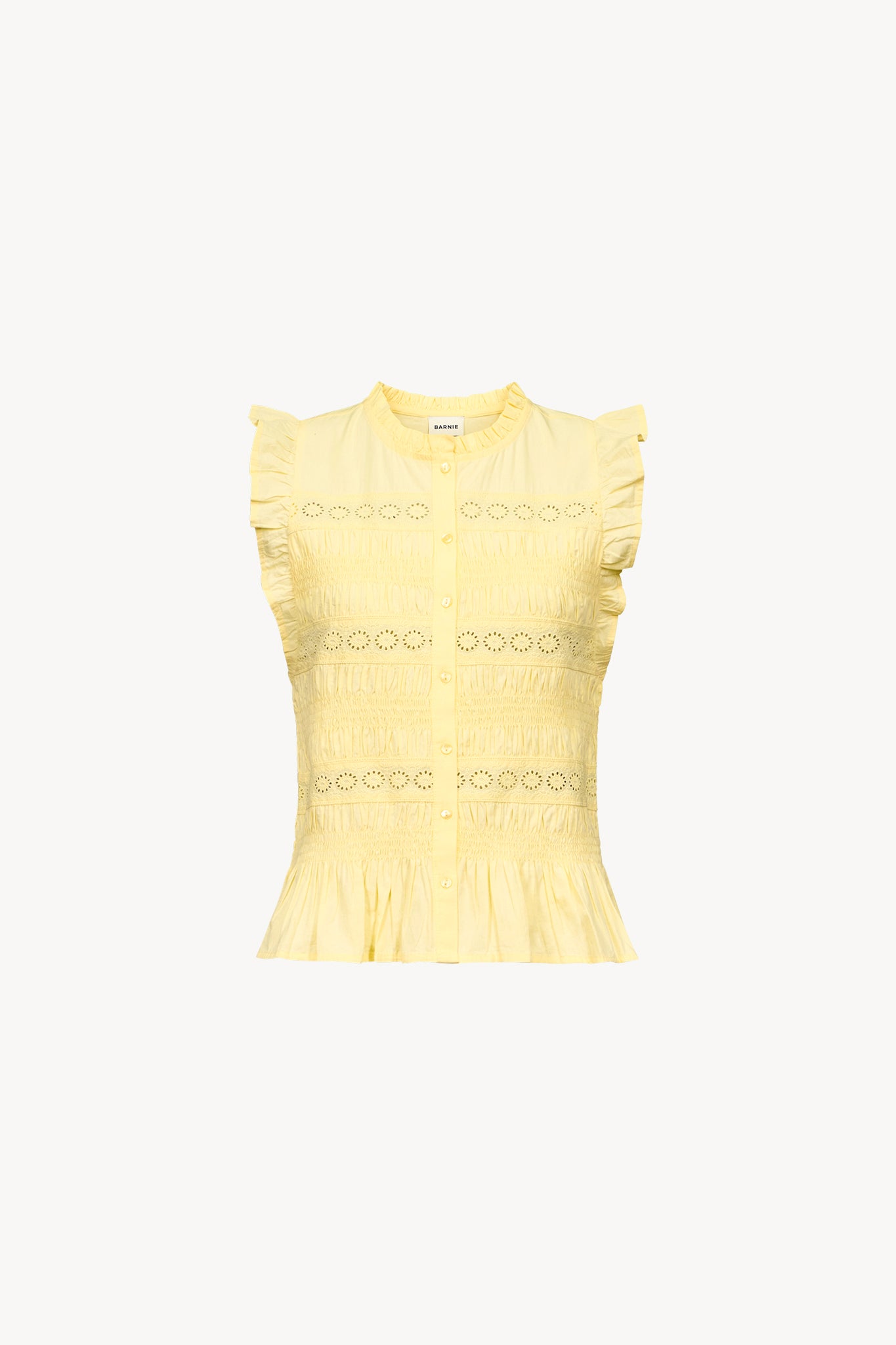 Blouse Emilie yellow butter