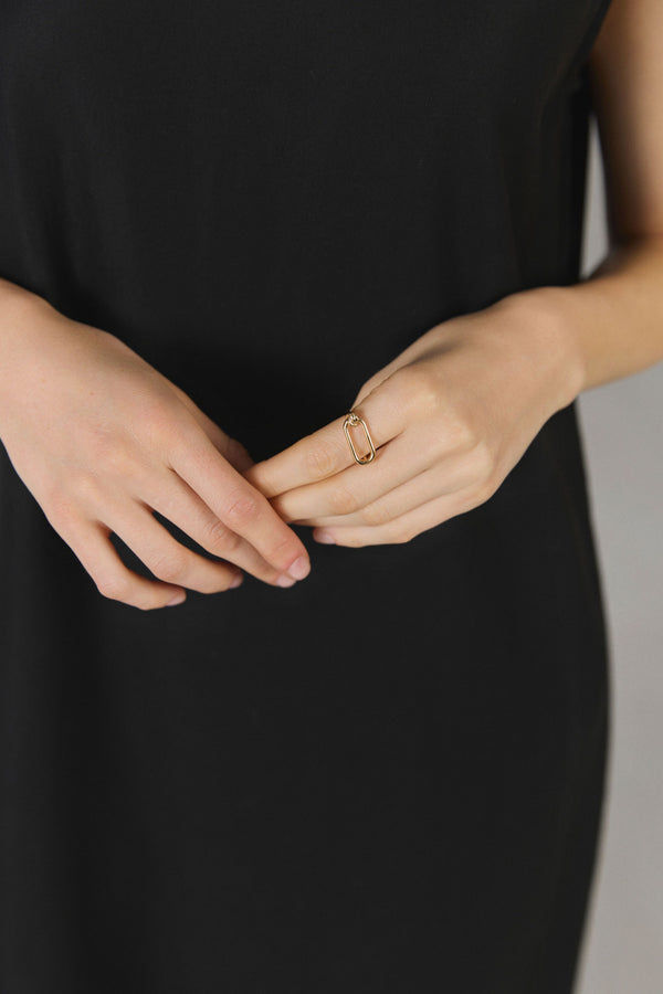 Bague dorée Addie 2