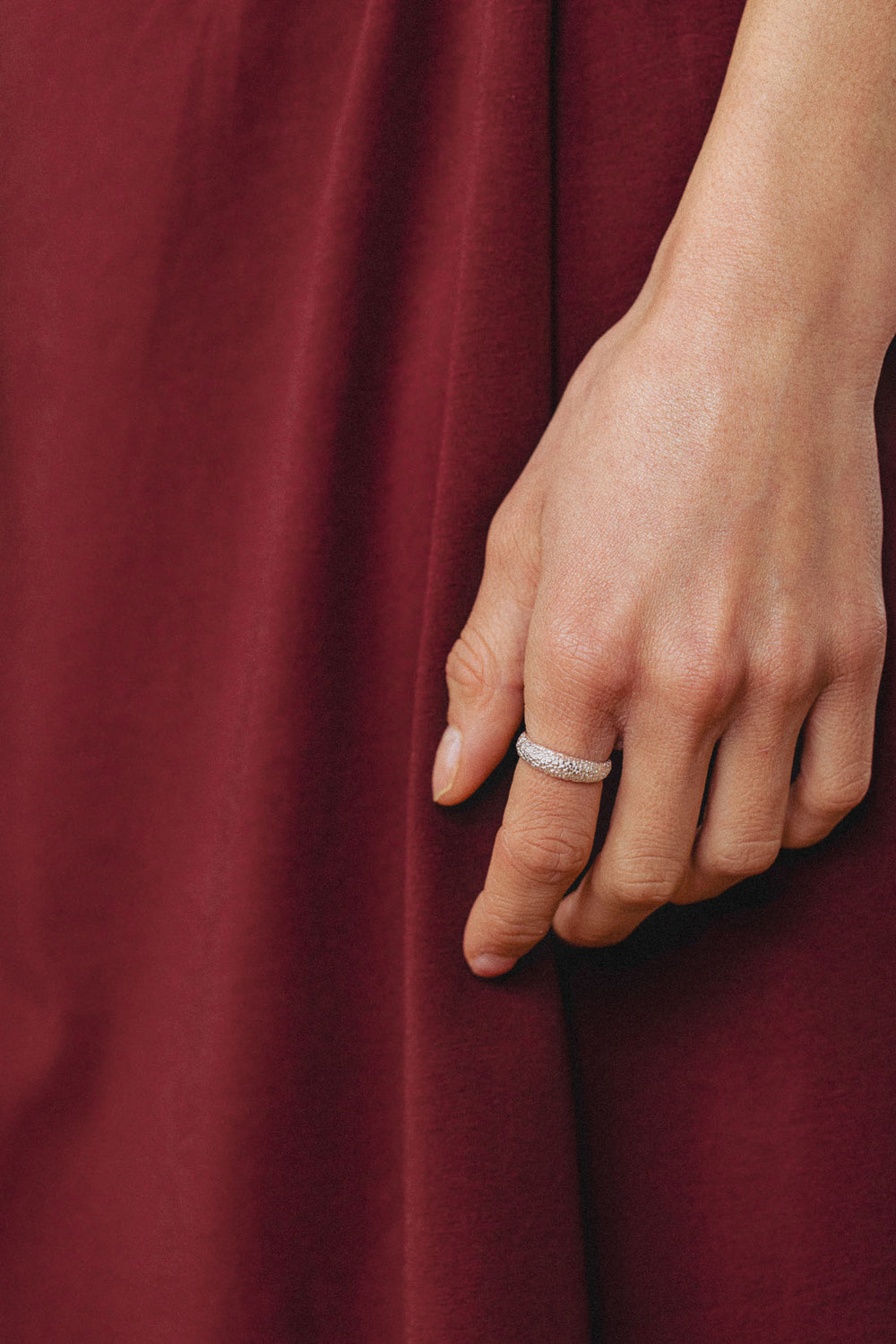 Ysa silver ring