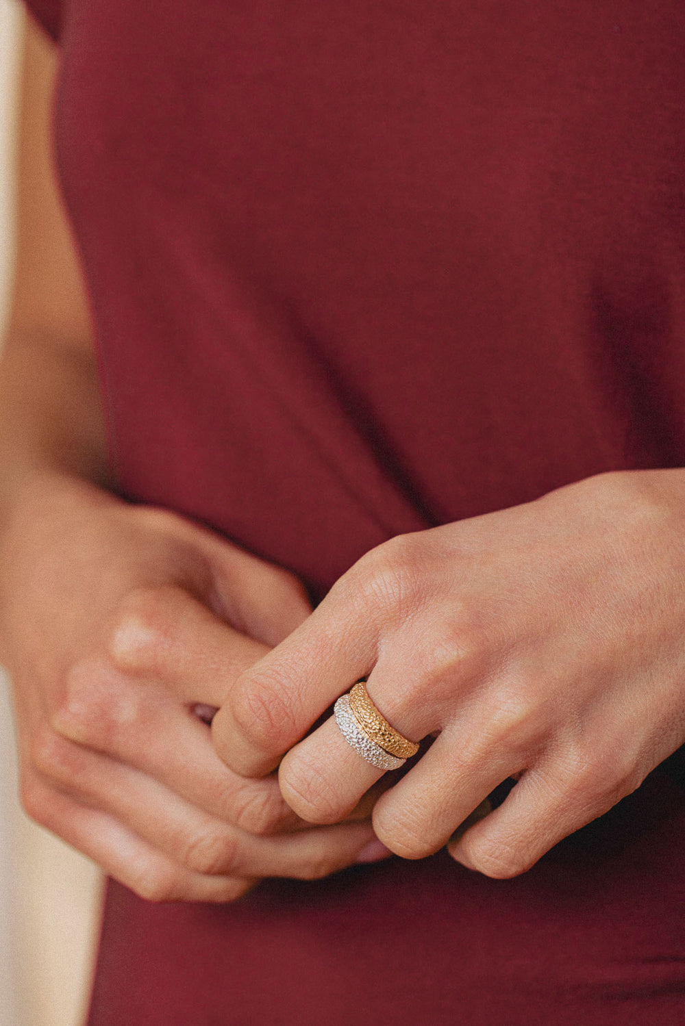 Ysa silver ring