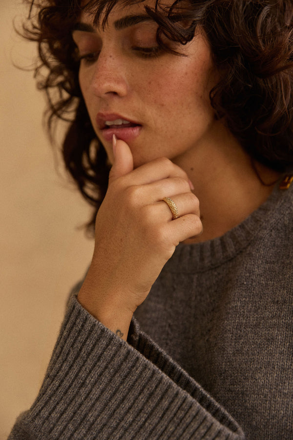 Bague Ysa dorée