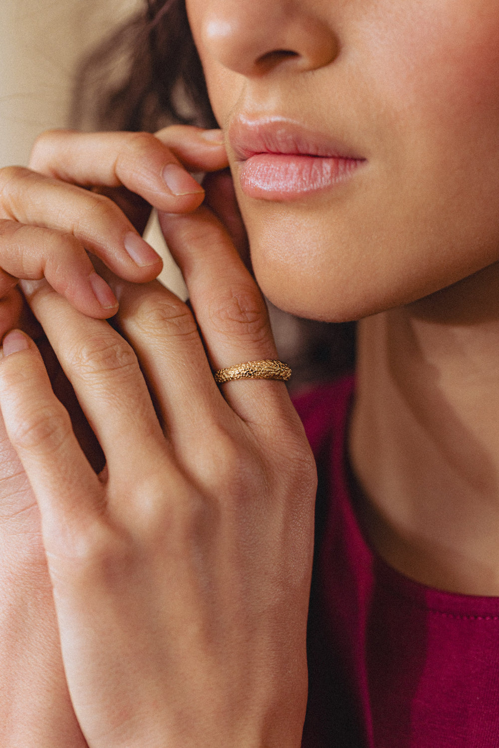 Ysa gold ring