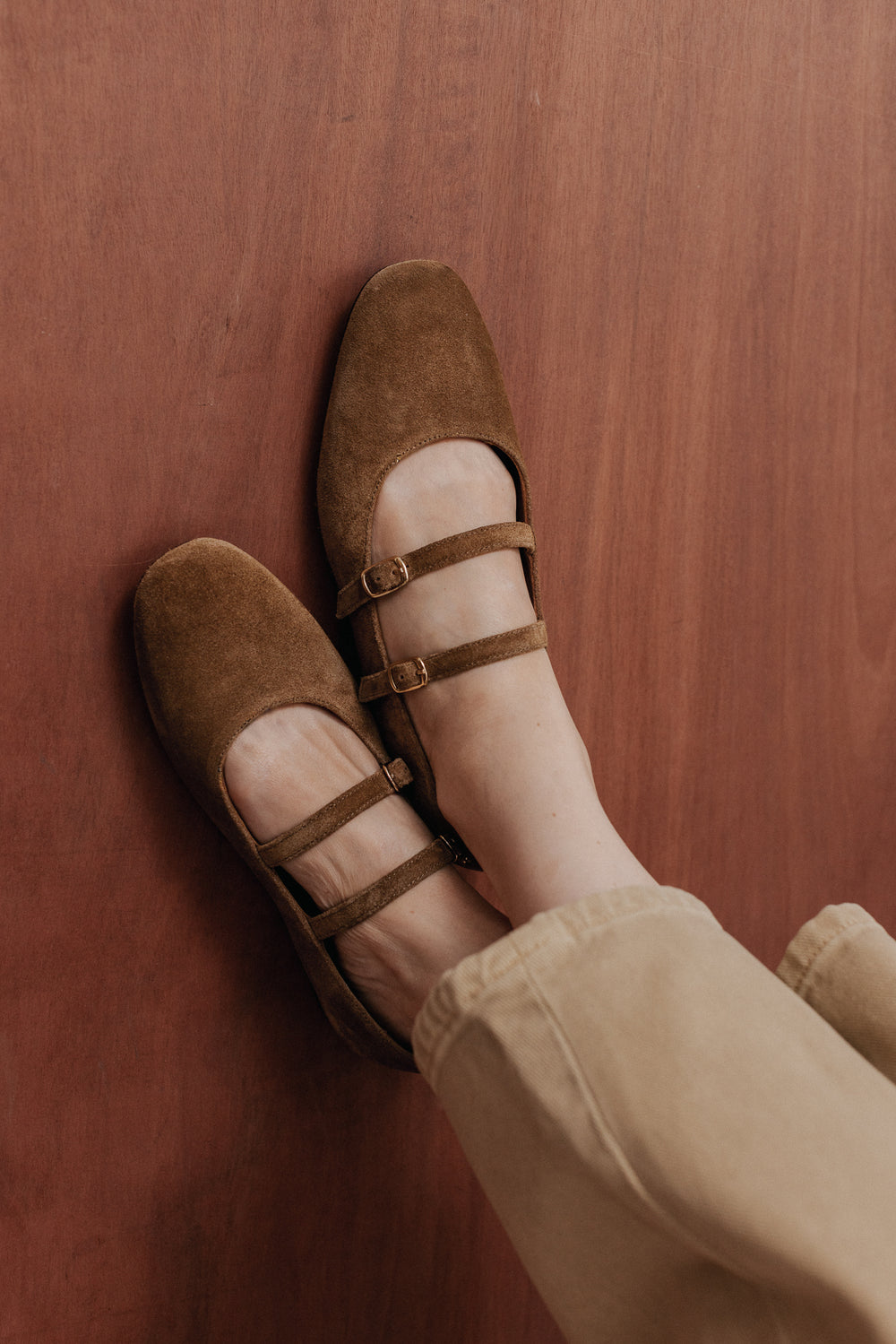 Ballerines Jay camel