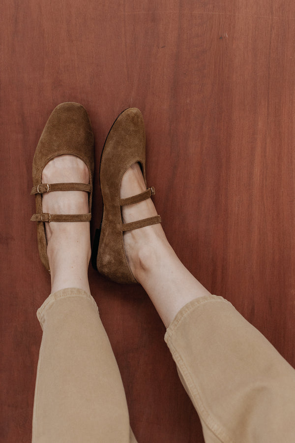 Ballerines Jay camel