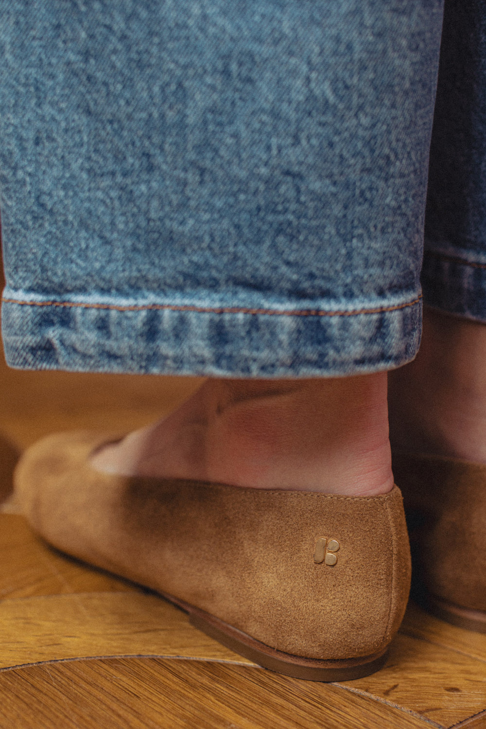Ballerines Lise camel