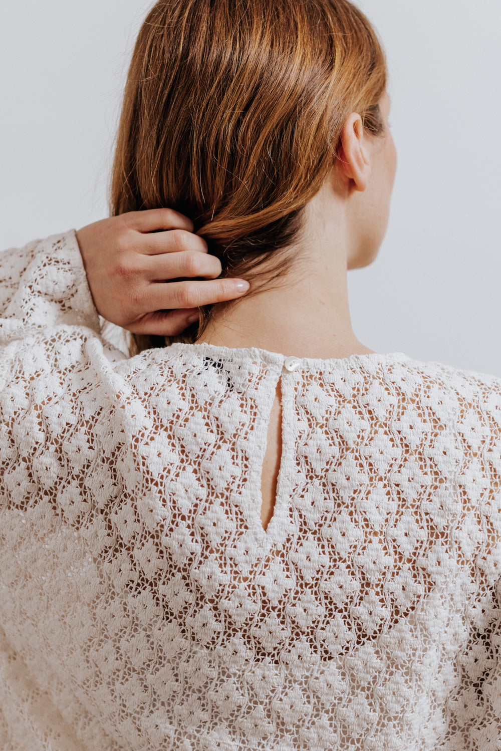 Blouse Adelaide blanche