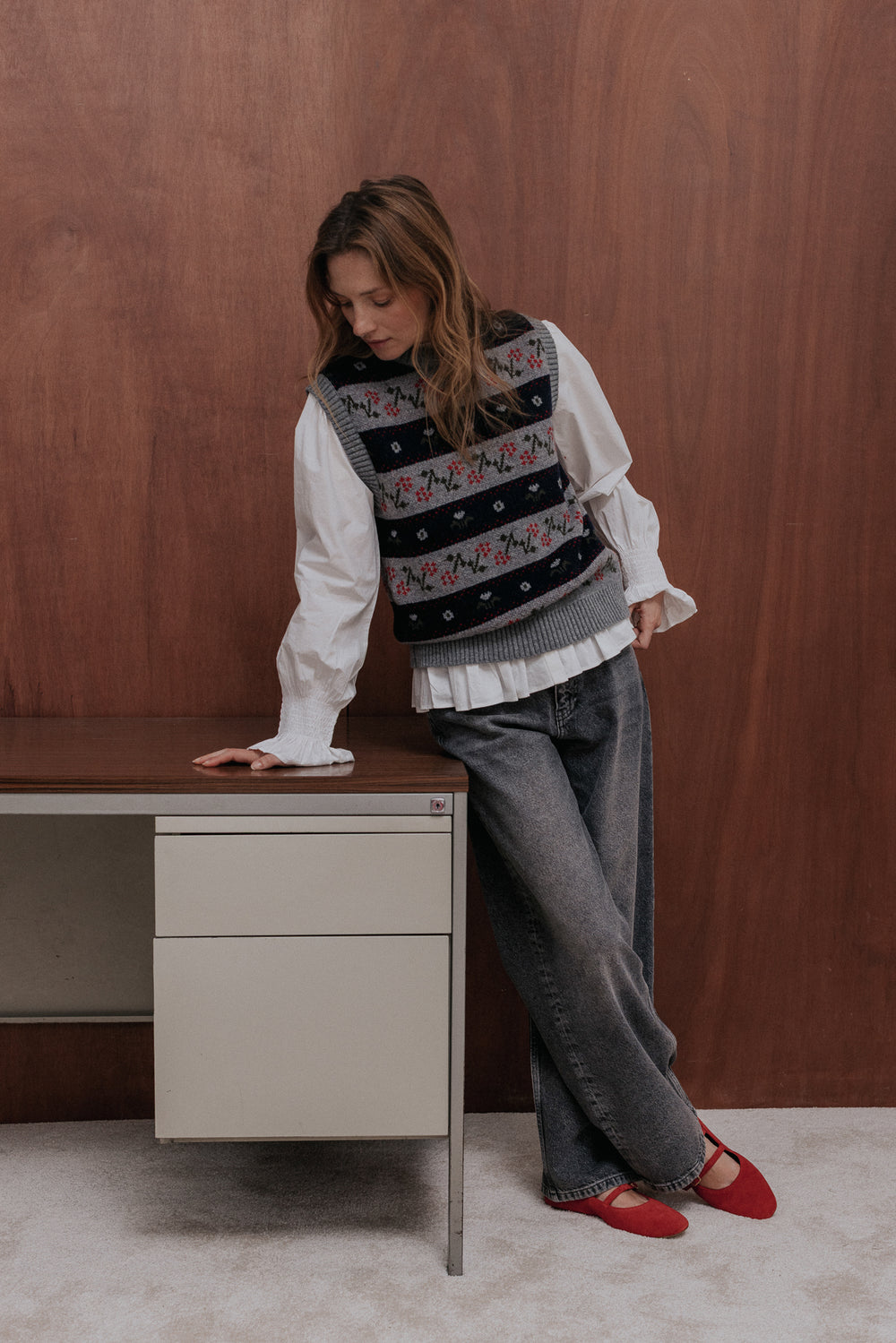 Clémentine white blouse