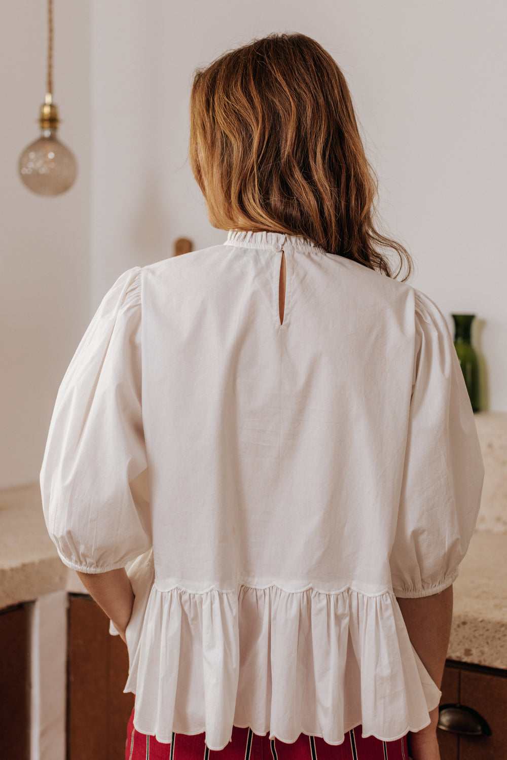 Blouse Deli blanche