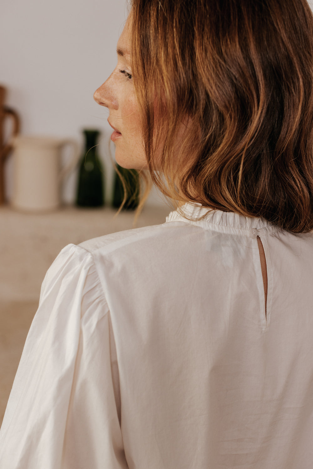 Blouse Deli blanche