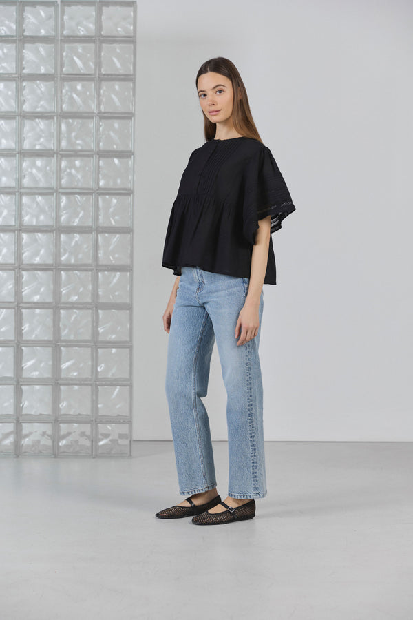 Blouse Maël noire 4