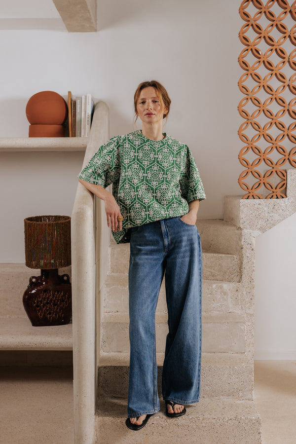 Blouse Maureen verte