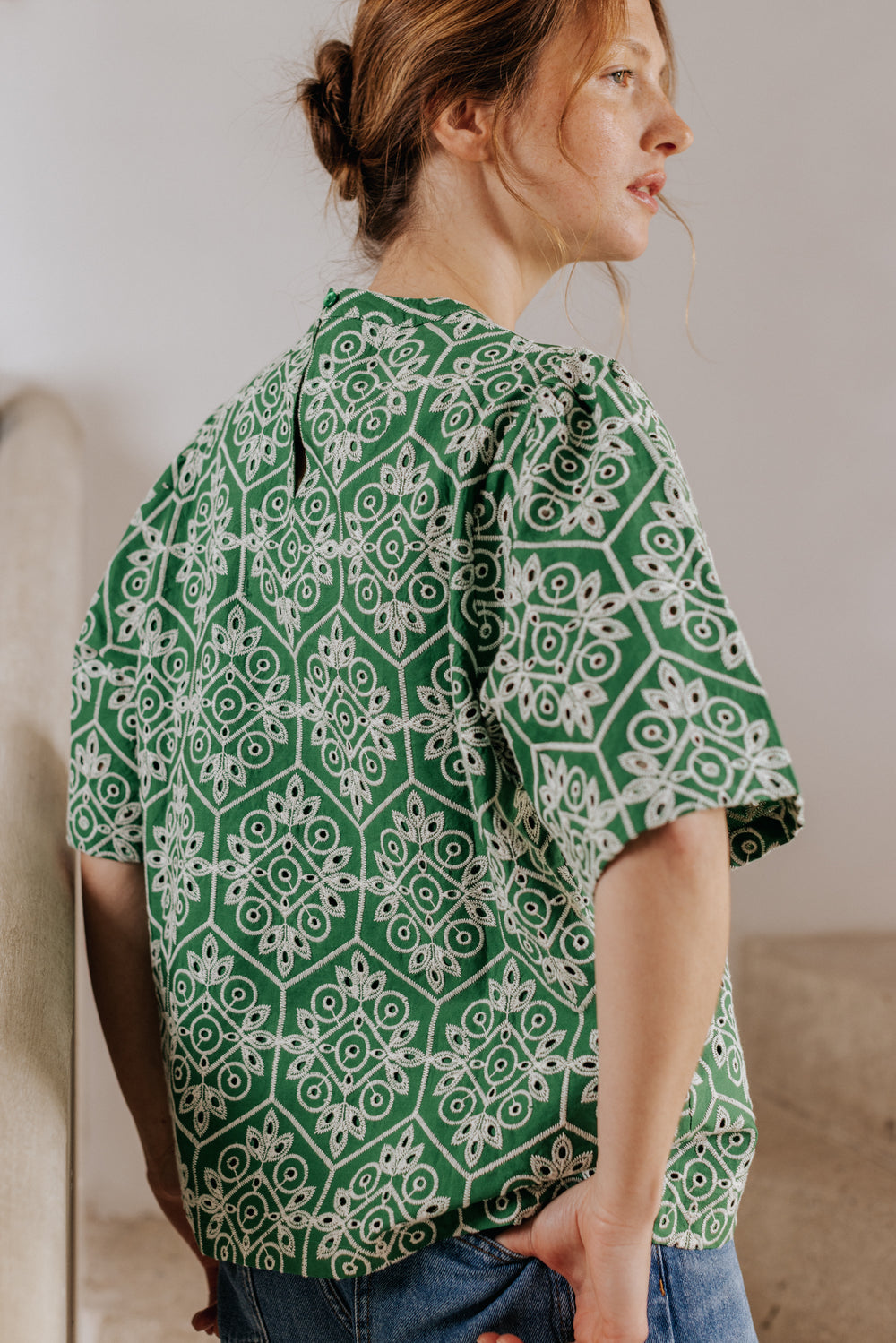 Blouse Maureen verte
