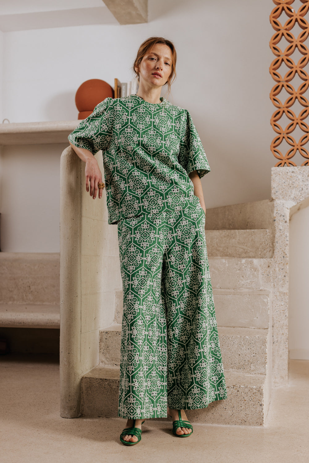 Blouse Maureen verte