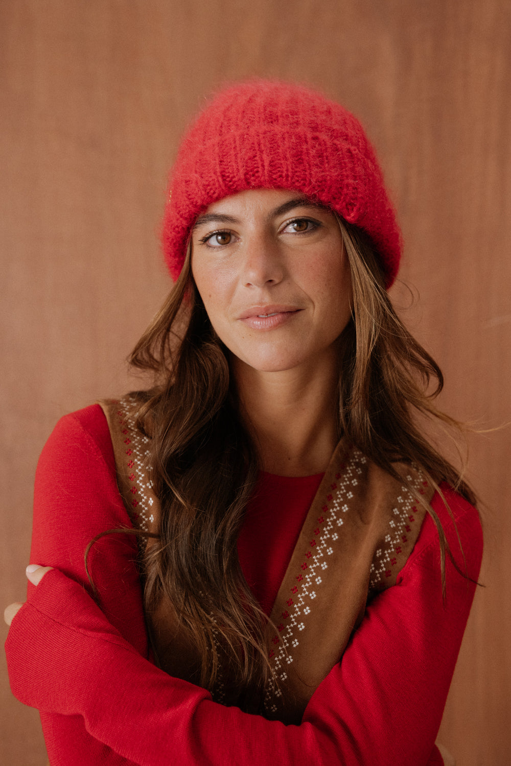 Bonnet Alban rouge