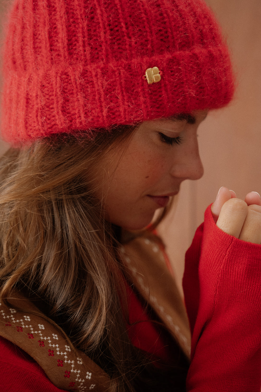 Bonnet Alban rouge