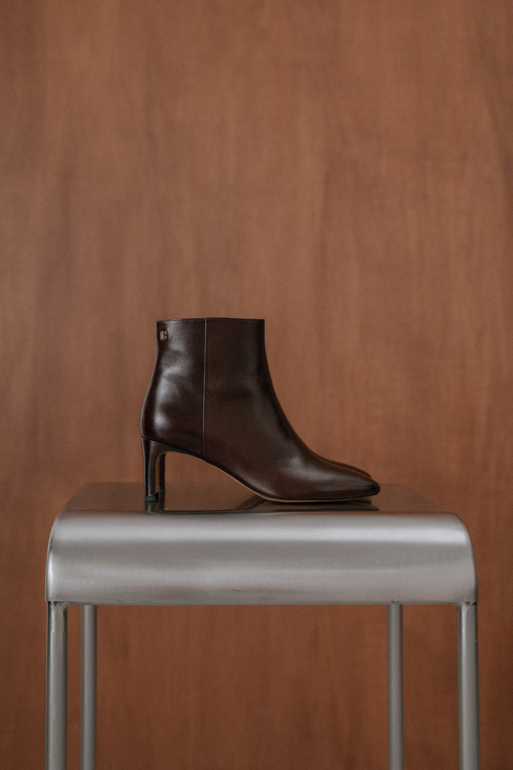 Bottines Margot bordeaux