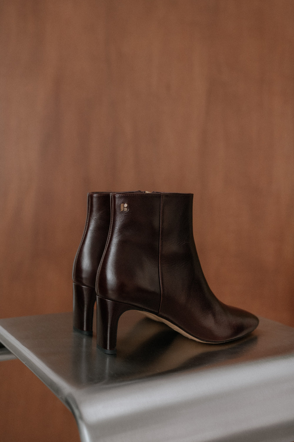 Bottines Margot bordeaux