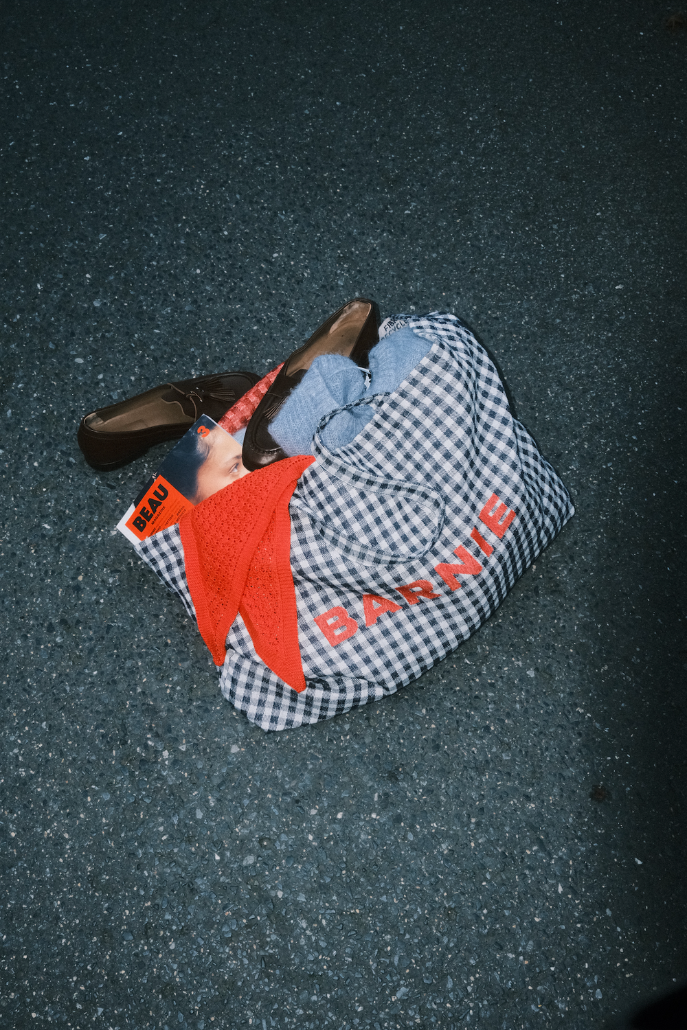 Cabas Suzane vichy noir