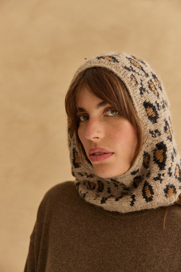 Cagoule Juana léopard