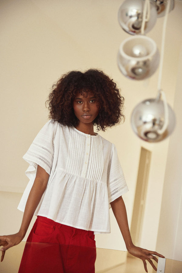 Blouse Maël blanche