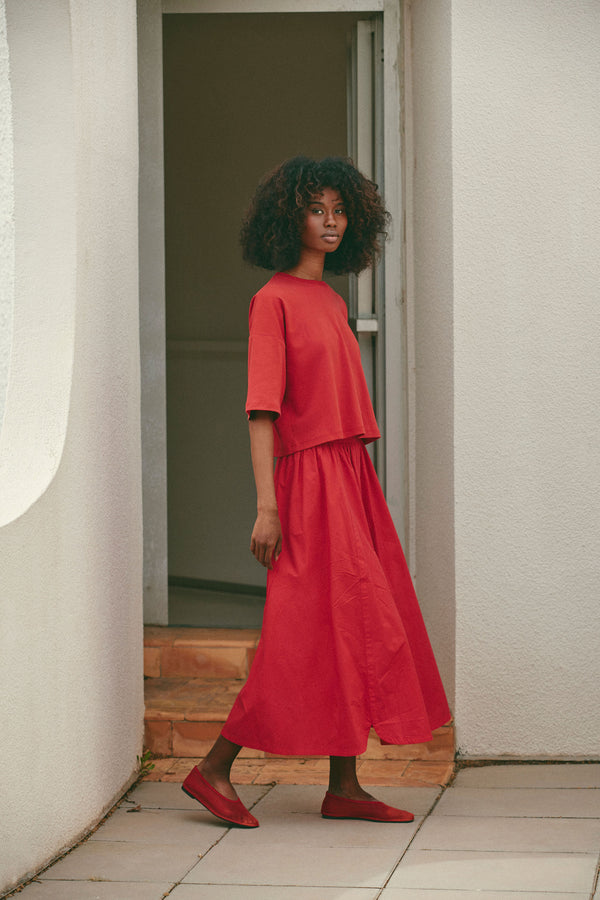 Jupe Nina rouge