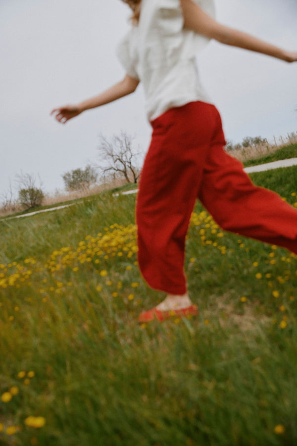 Pantalon Gaspard rouge 3