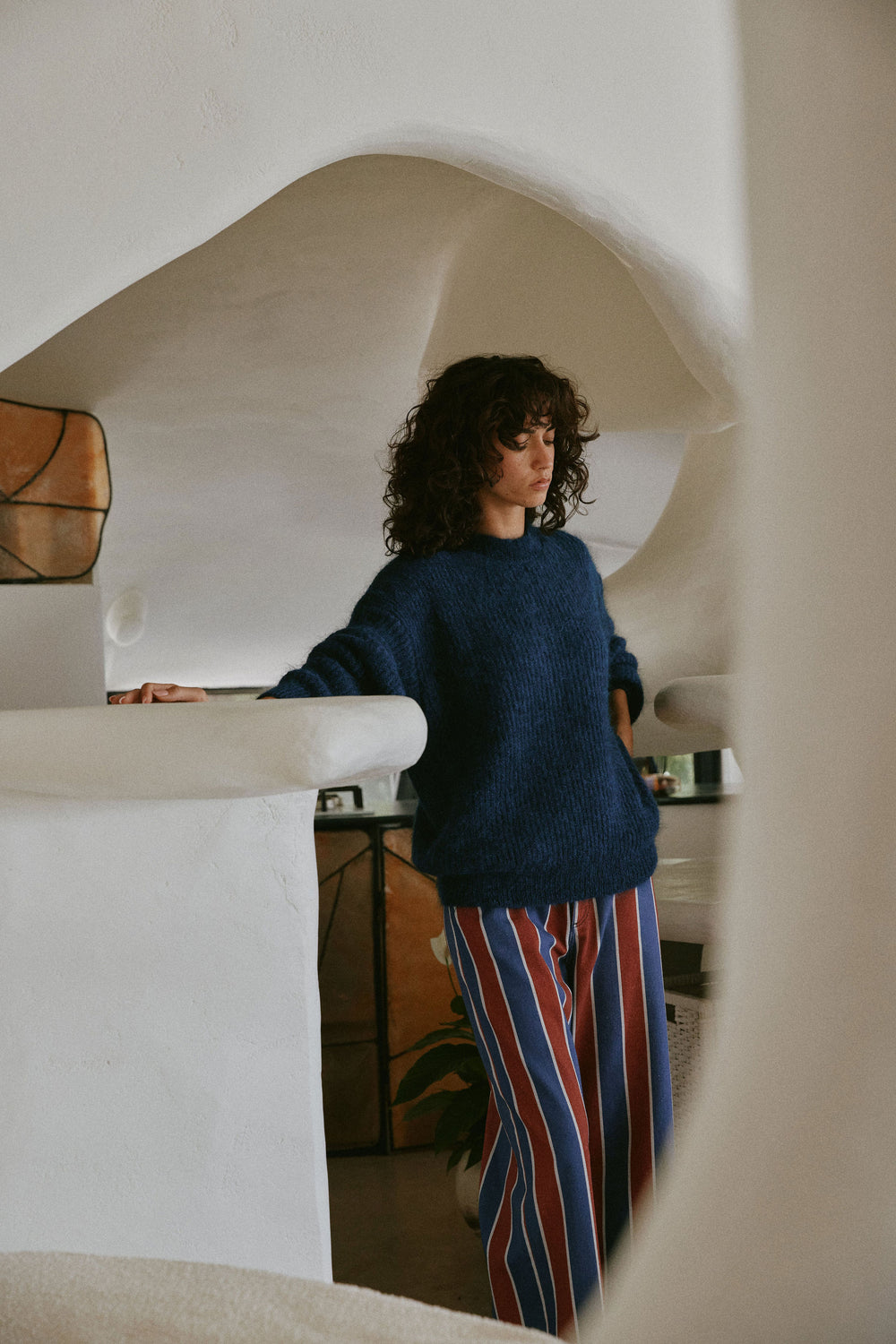 Pull Matthew bleu canard