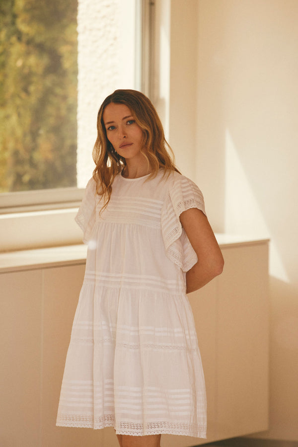 Robe Margaret blanche