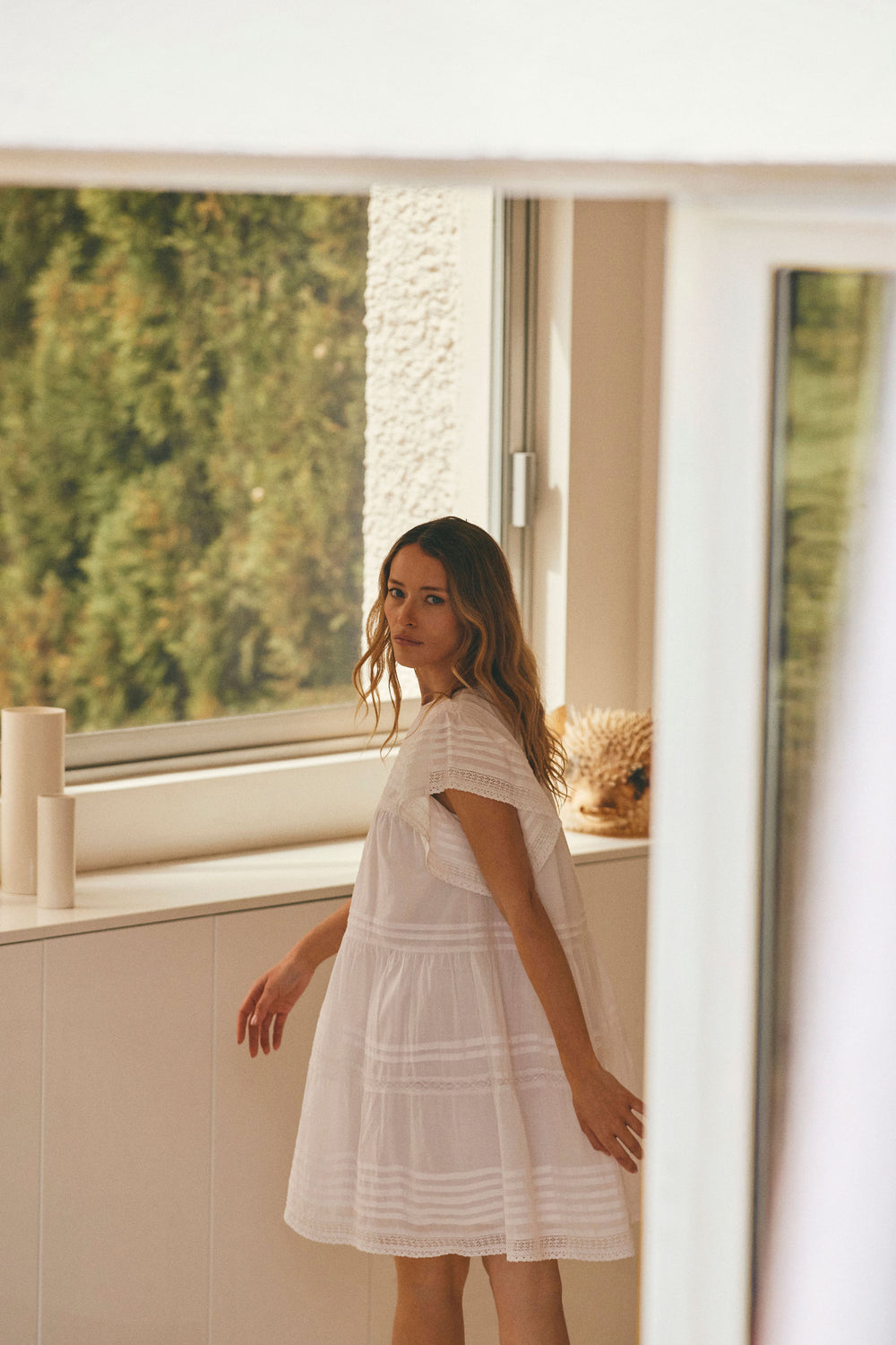 Robe Margaret blanche