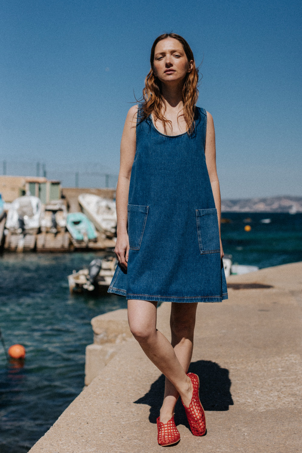 Robe Romy medium blue