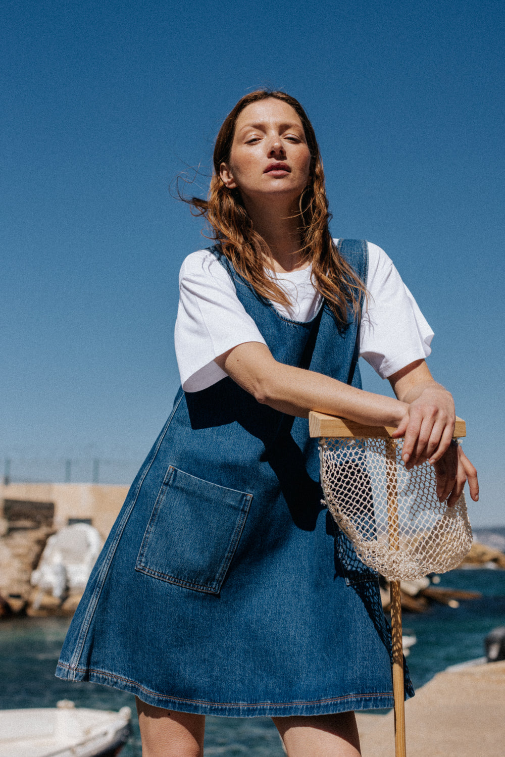 Robe Romy medium blue