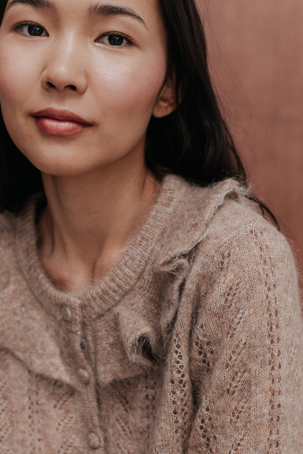 Cardigan Cassandre beige chiné