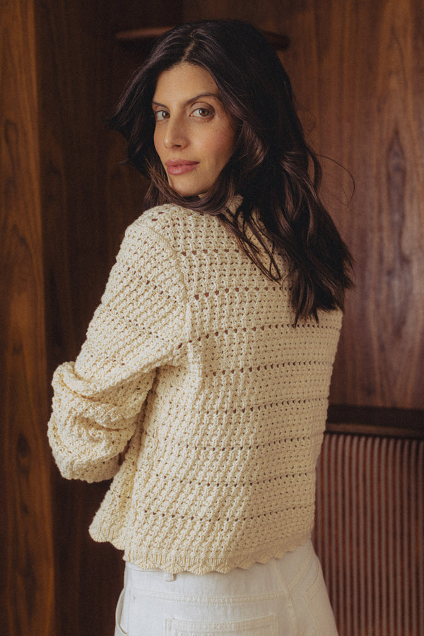 Cardigan Emma écru